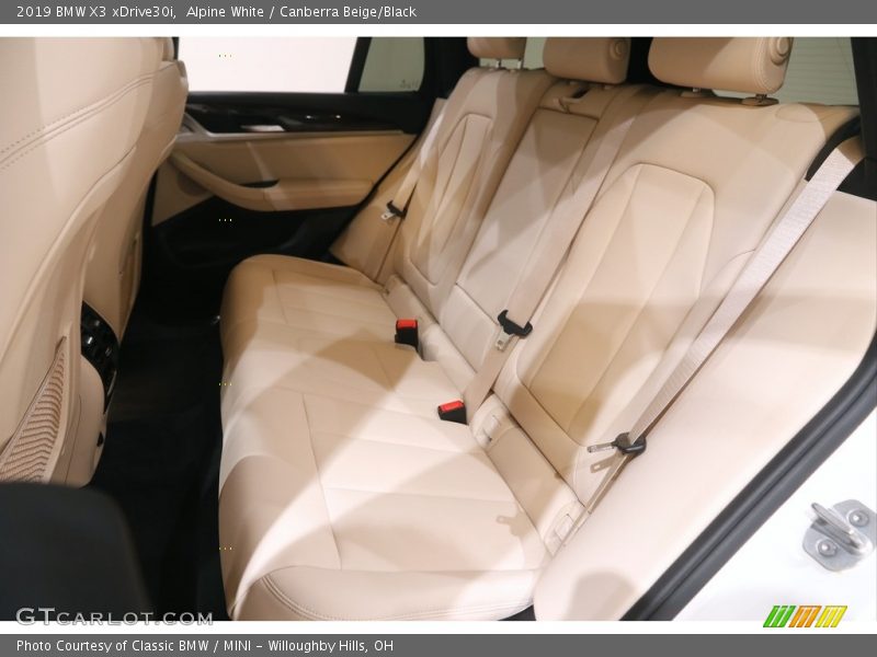 Alpine White / Canberra Beige/Black 2019 BMW X3 xDrive30i