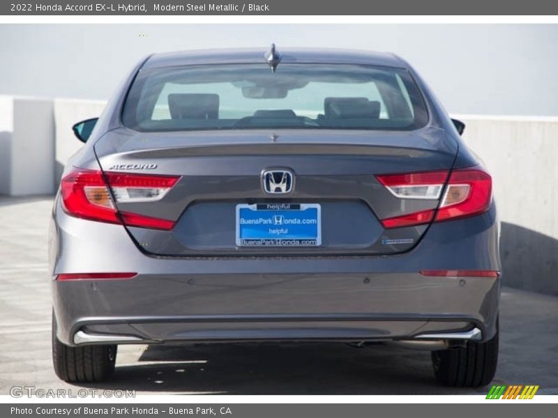 Modern Steel Metallic / Black 2022 Honda Accord EX-L Hybrid