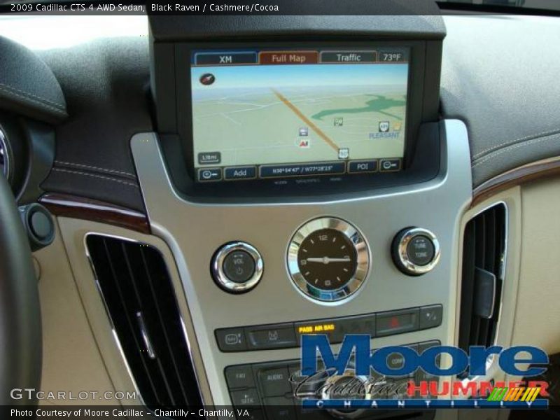 Black Raven / Cashmere/Cocoa 2009 Cadillac CTS 4 AWD Sedan
