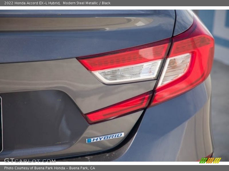 Modern Steel Metallic / Black 2022 Honda Accord EX-L Hybrid