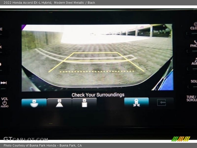 Modern Steel Metallic / Black 2022 Honda Accord EX-L Hybrid