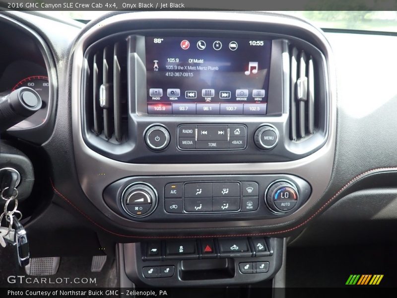 Onyx Black / Jet Black 2016 GMC Canyon SLE Crew Cab 4x4