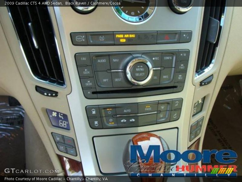 Black Raven / Cashmere/Cocoa 2009 Cadillac CTS 4 AWD Sedan