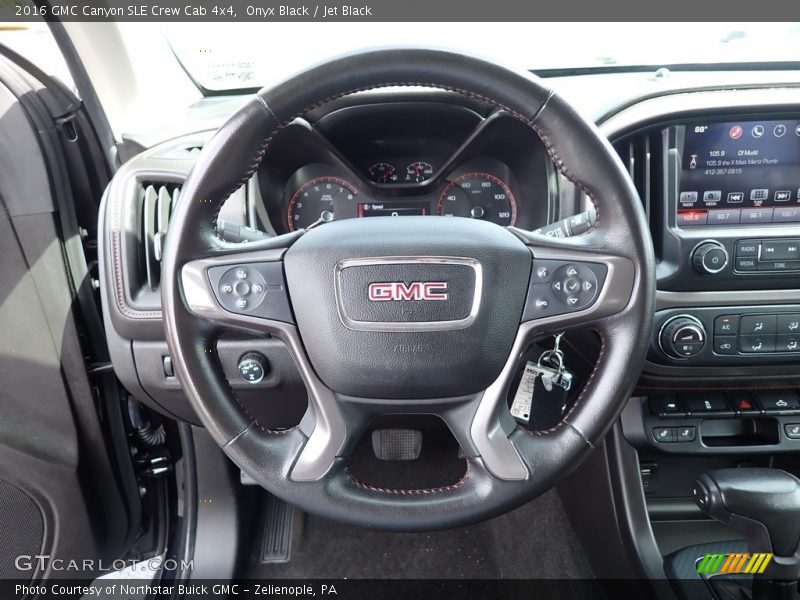 Onyx Black / Jet Black 2016 GMC Canyon SLE Crew Cab 4x4