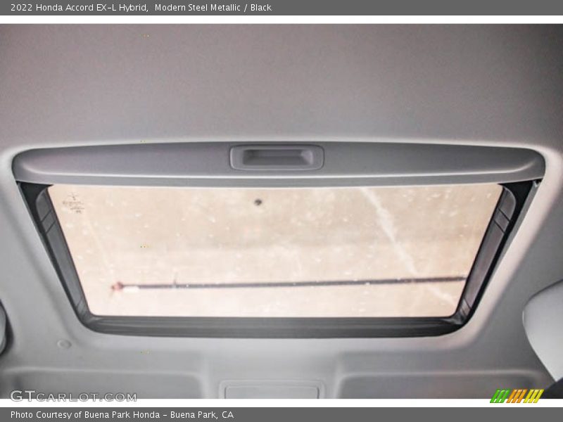 Modern Steel Metallic / Black 2022 Honda Accord EX-L Hybrid