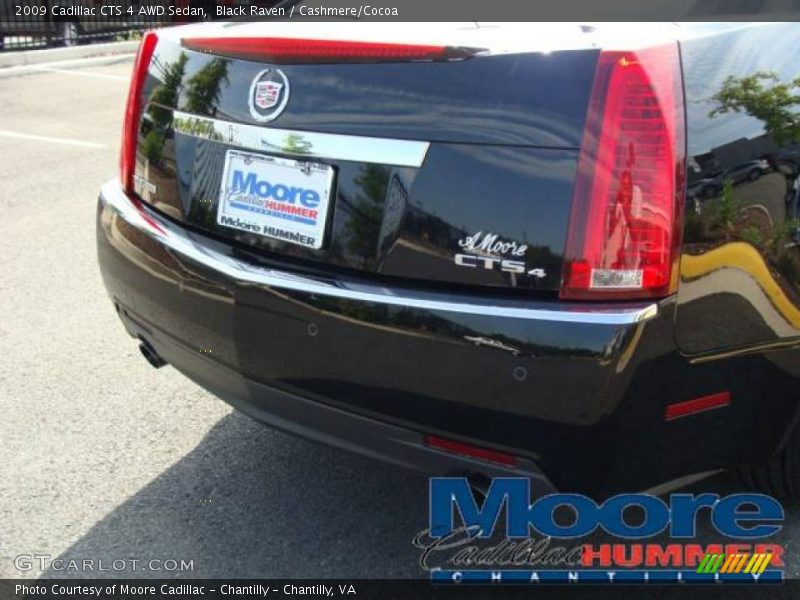 Black Raven / Cashmere/Cocoa 2009 Cadillac CTS 4 AWD Sedan