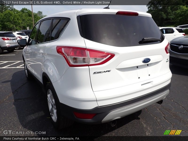 Oxford White / Medium Light Stone 2013 Ford Escape SE 1.6L EcoBoost 4WD