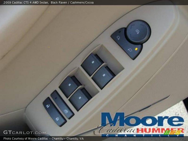 Black Raven / Cashmere/Cocoa 2009 Cadillac CTS 4 AWD Sedan