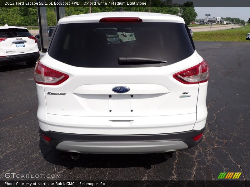 Oxford White / Medium Light Stone 2013 Ford Escape SE 1.6L EcoBoost 4WD