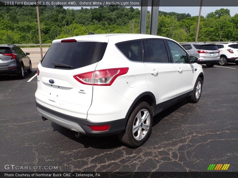 Oxford White / Medium Light Stone 2013 Ford Escape SE 1.6L EcoBoost 4WD