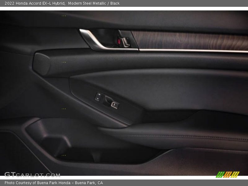 Modern Steel Metallic / Black 2022 Honda Accord EX-L Hybrid