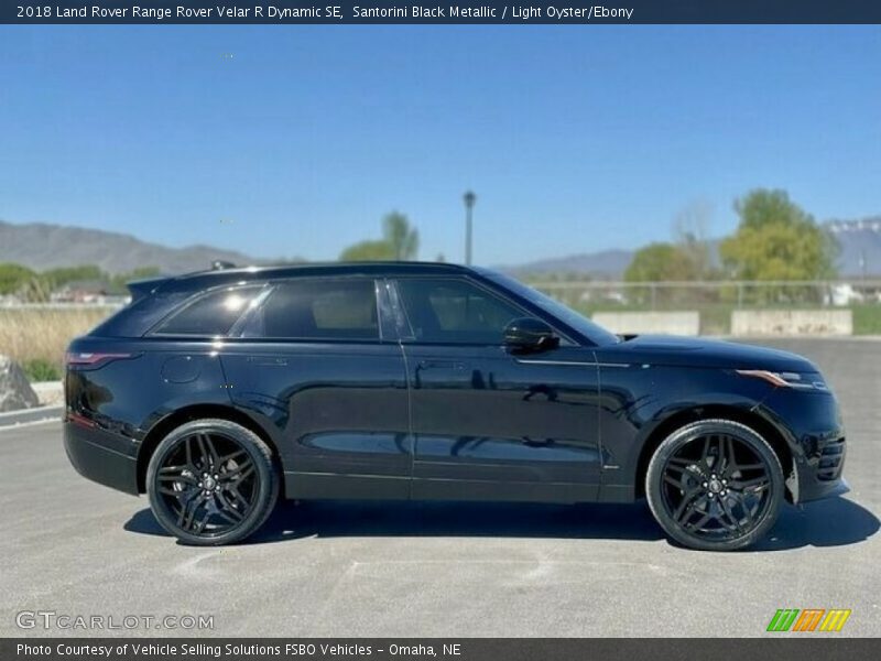 Santorini Black Metallic / Light Oyster/Ebony 2018 Land Rover Range Rover Velar R Dynamic SE