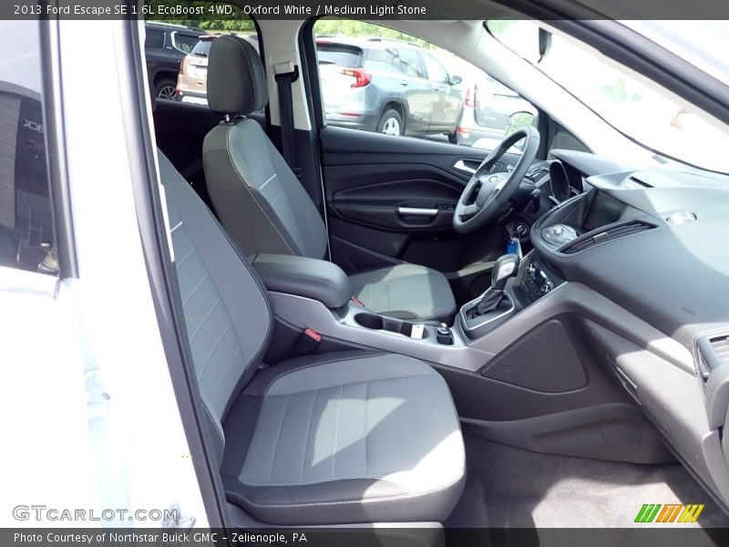 Oxford White / Medium Light Stone 2013 Ford Escape SE 1.6L EcoBoost 4WD