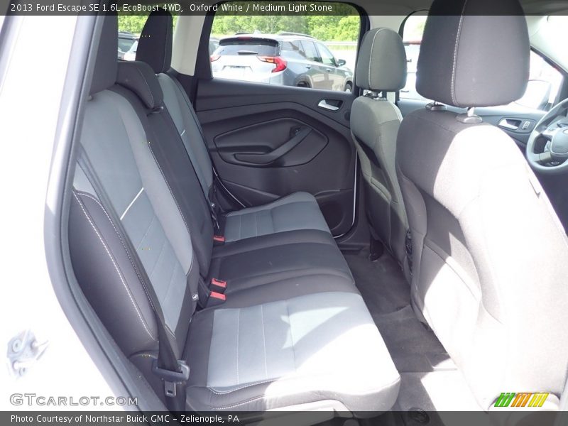 Oxford White / Medium Light Stone 2013 Ford Escape SE 1.6L EcoBoost 4WD
