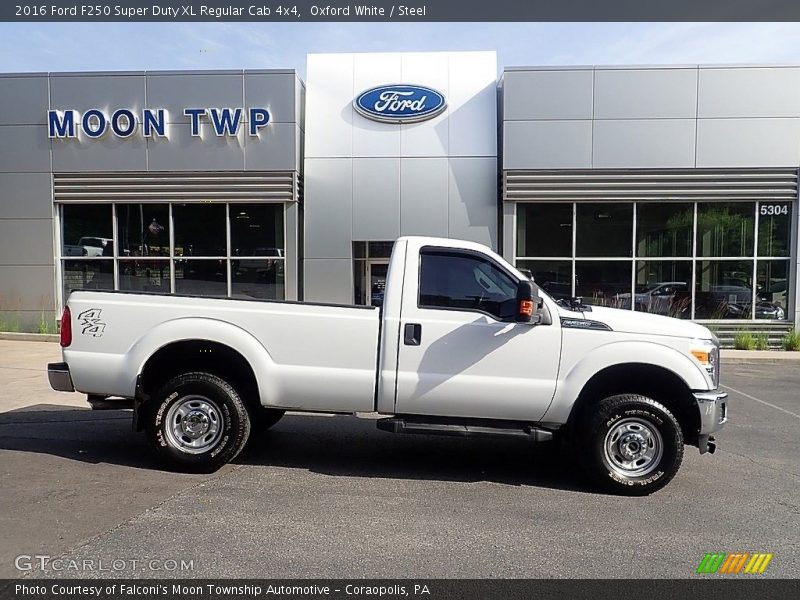 Oxford White / Steel 2016 Ford F250 Super Duty XL Regular Cab 4x4