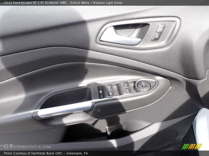 Oxford White / Medium Light Stone 2013 Ford Escape SE 1.6L EcoBoost 4WD