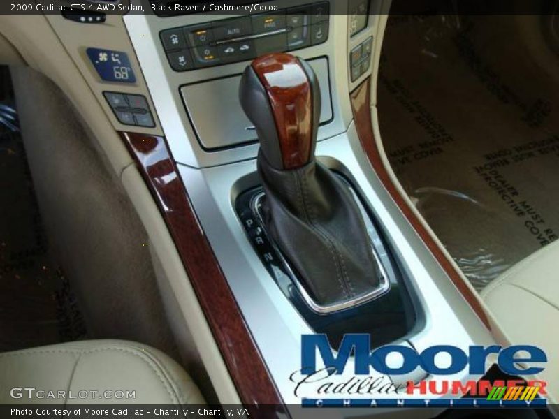 Black Raven / Cashmere/Cocoa 2009 Cadillac CTS 4 AWD Sedan