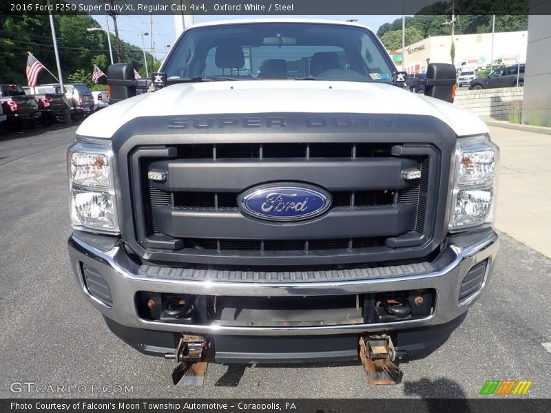 Oxford White / Steel 2016 Ford F250 Super Duty XL Regular Cab 4x4
