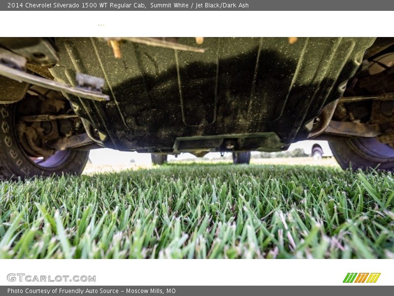 Summit White / Jet Black/Dark Ash 2014 Chevrolet Silverado 1500 WT Regular Cab