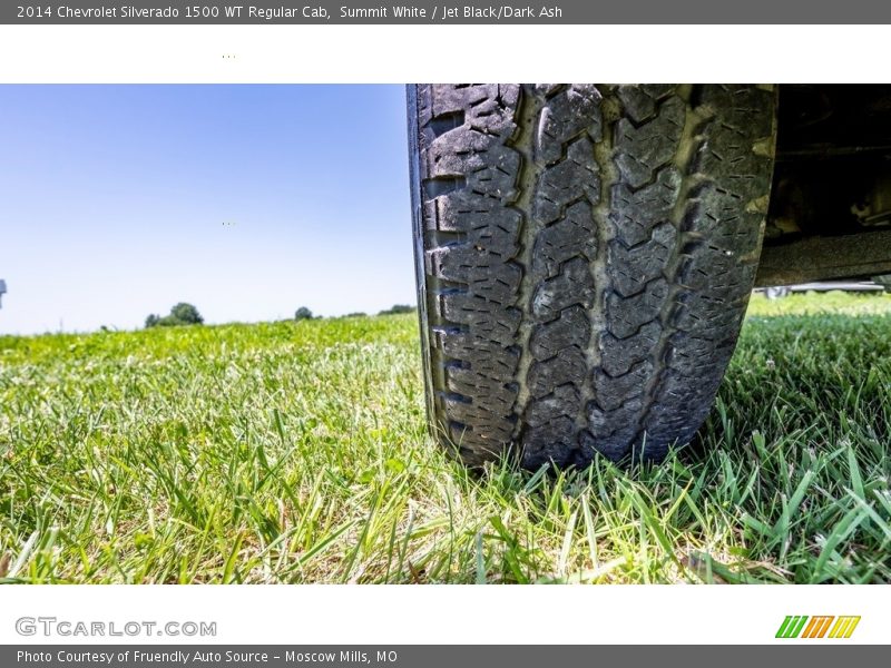 Summit White / Jet Black/Dark Ash 2014 Chevrolet Silverado 1500 WT Regular Cab