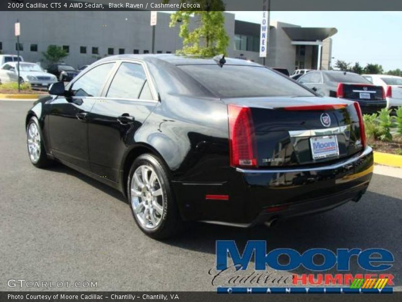 Black Raven / Cashmere/Cocoa 2009 Cadillac CTS 4 AWD Sedan