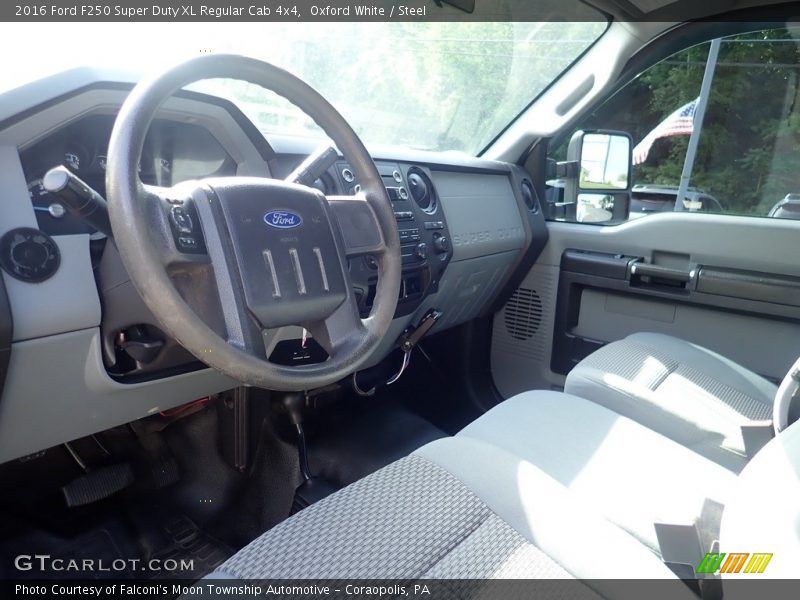 Oxford White / Steel 2016 Ford F250 Super Duty XL Regular Cab 4x4