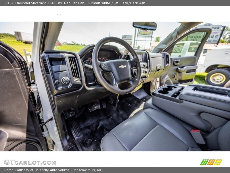  2014 Silverado 1500 WT Regular Cab Jet Black/Dark Ash Interior