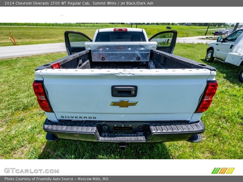 Summit White / Jet Black/Dark Ash 2014 Chevrolet Silverado 1500 WT Regular Cab