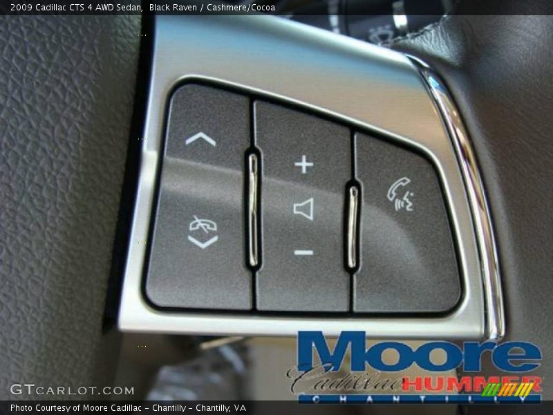 Black Raven / Cashmere/Cocoa 2009 Cadillac CTS 4 AWD Sedan