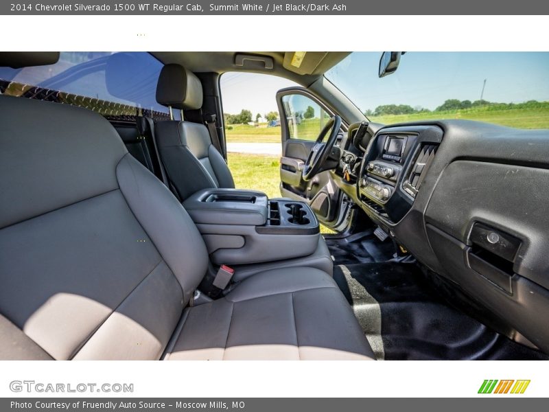 Summit White / Jet Black/Dark Ash 2014 Chevrolet Silverado 1500 WT Regular Cab