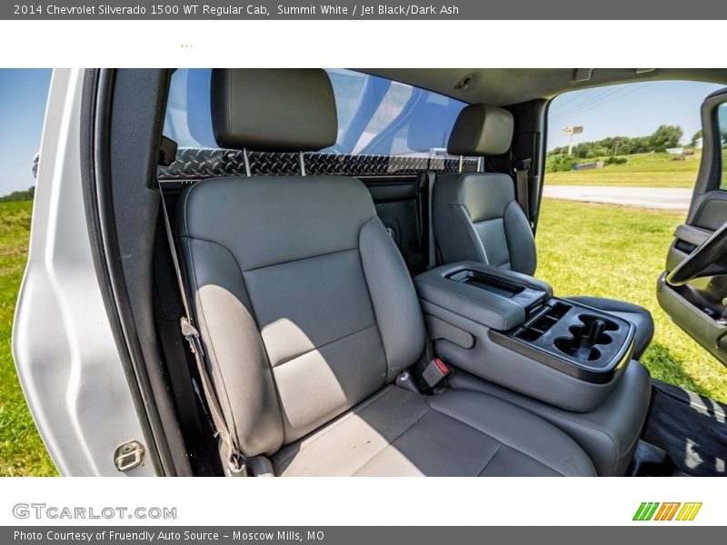 Summit White / Jet Black/Dark Ash 2014 Chevrolet Silverado 1500 WT Regular Cab