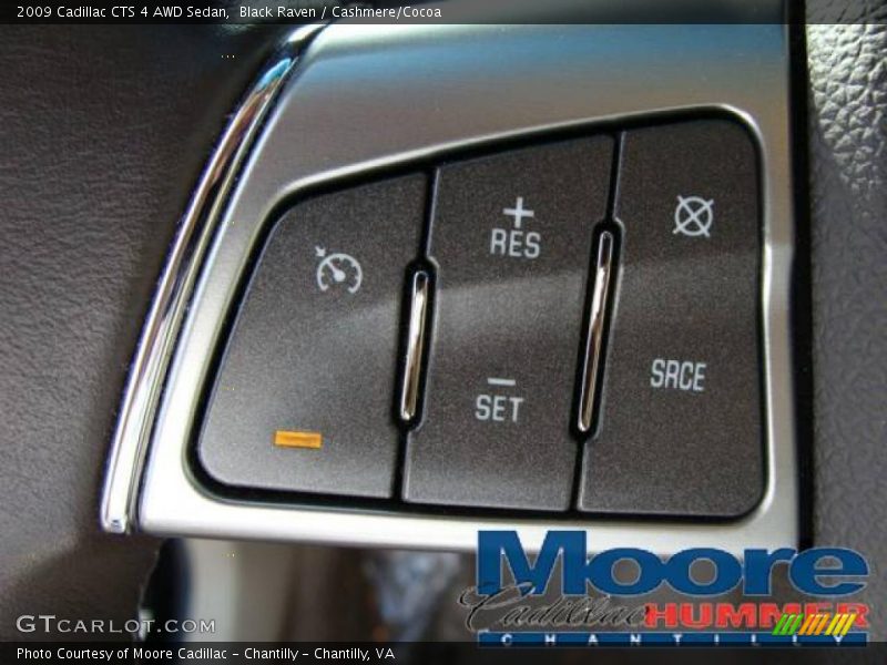 Black Raven / Cashmere/Cocoa 2009 Cadillac CTS 4 AWD Sedan
