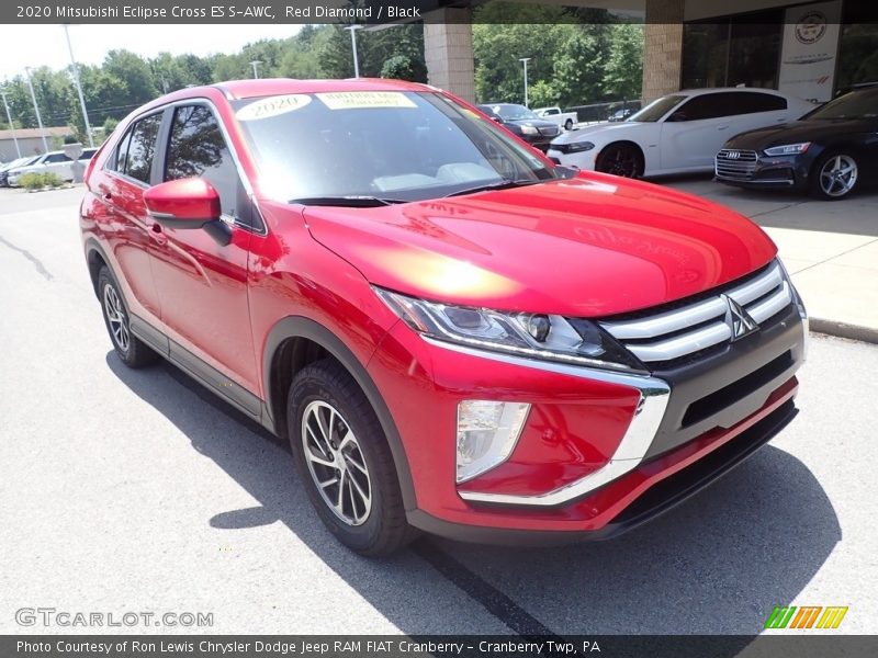 Red Diamond / Black 2020 Mitsubishi Eclipse Cross ES S-AWC