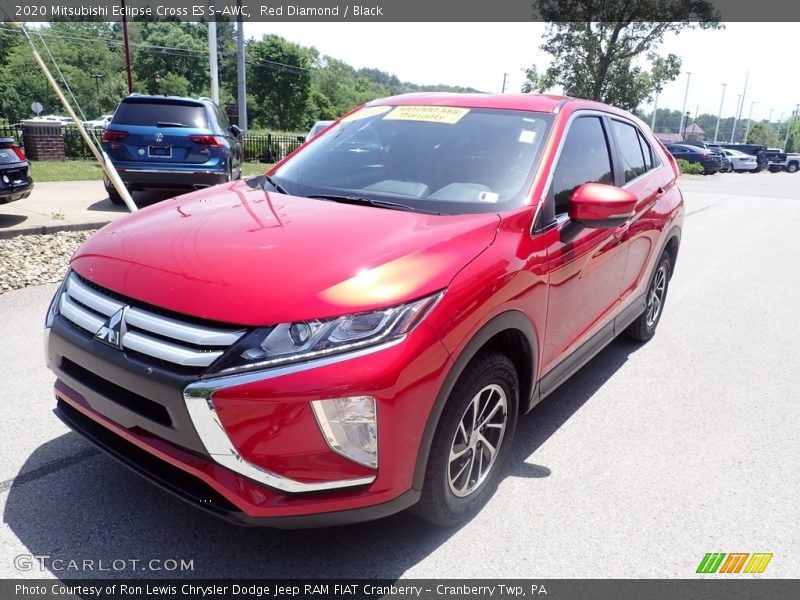 Red Diamond / Black 2020 Mitsubishi Eclipse Cross ES S-AWC