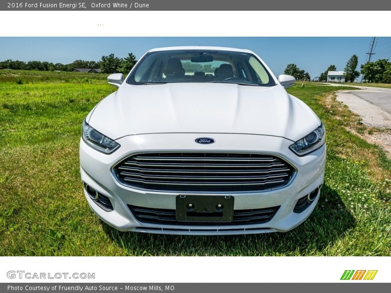 Oxford White / Dune 2016 Ford Fusion Energi SE