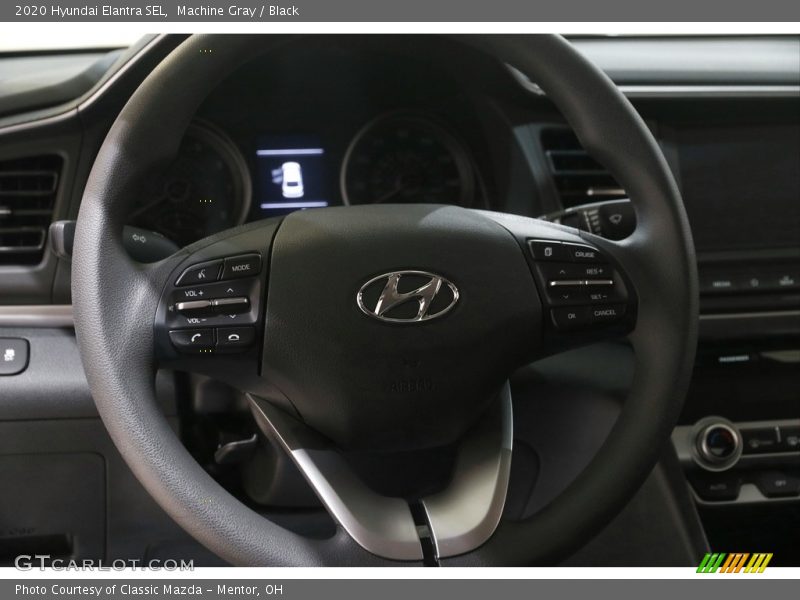 Machine Gray / Black 2020 Hyundai Elantra SEL