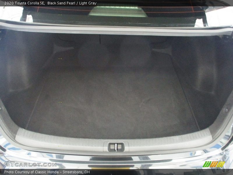 Black Sand Pearl / Light Gray 2020 Toyota Corolla SE