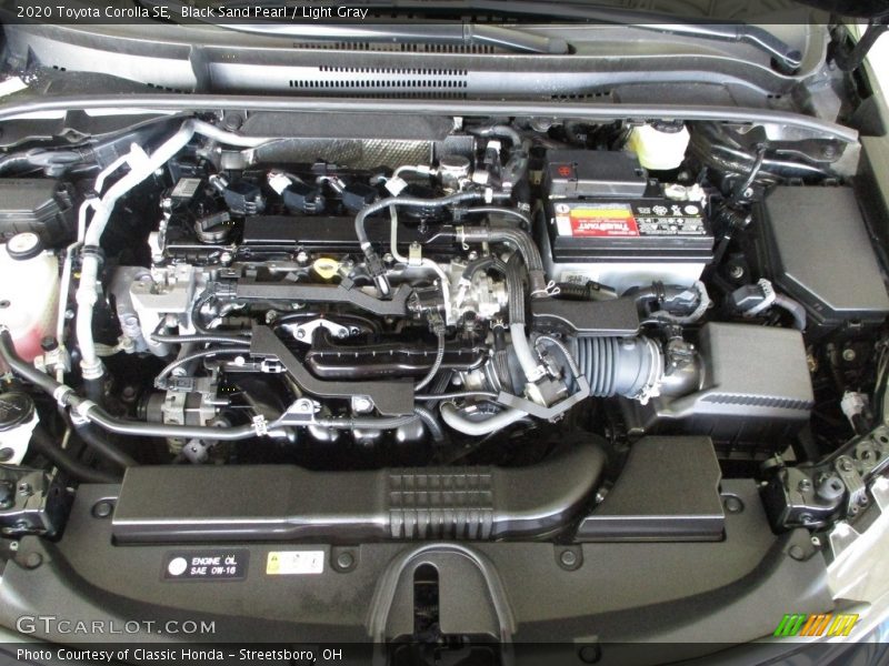 Black Sand Pearl / Light Gray 2020 Toyota Corolla SE