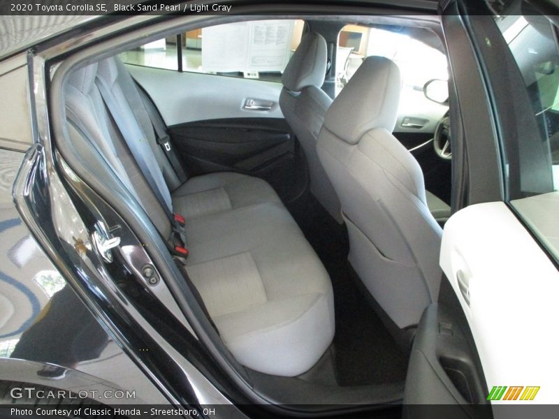 Black Sand Pearl / Light Gray 2020 Toyota Corolla SE