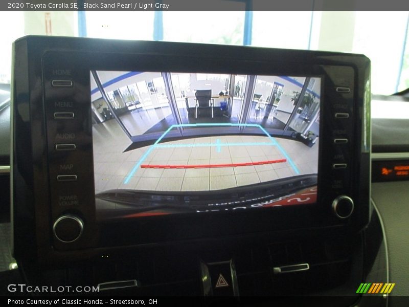 Black Sand Pearl / Light Gray 2020 Toyota Corolla SE