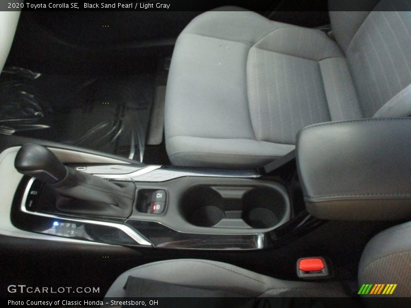 Black Sand Pearl / Light Gray 2020 Toyota Corolla SE