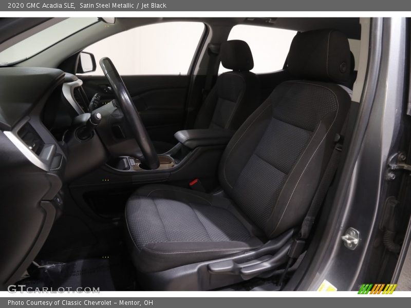 Satin Steel Metallic / Jet Black 2020 GMC Acadia SLE