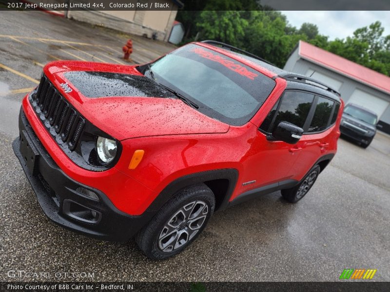 Colorado Red / Black 2017 Jeep Renegade Limited 4x4