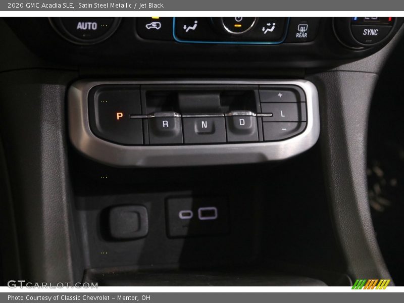 Satin Steel Metallic / Jet Black 2020 GMC Acadia SLE