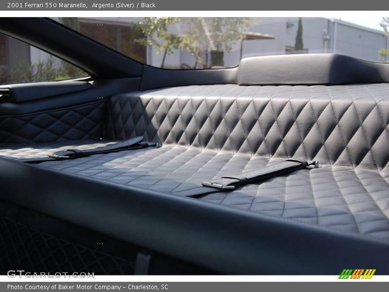 Argento (Silver) / Black 2001 Ferrari 550 Maranello