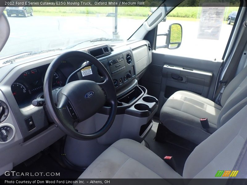 Front Seat of 2012 E Series Cutaway E350 Moving Truck