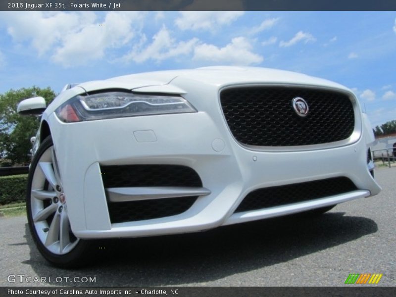 Polaris White / Jet 2016 Jaguar XF 35t