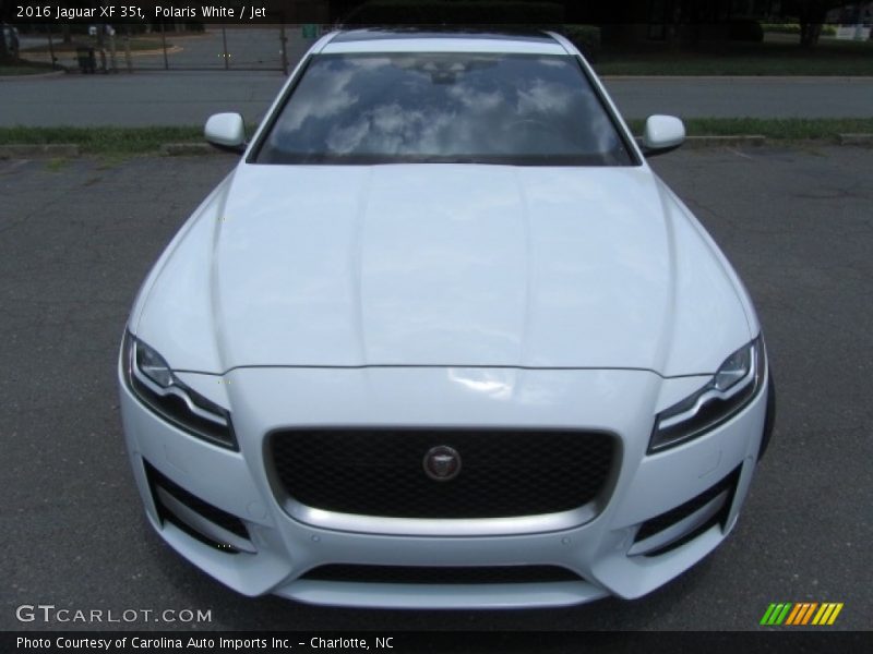 Polaris White / Jet 2016 Jaguar XF 35t