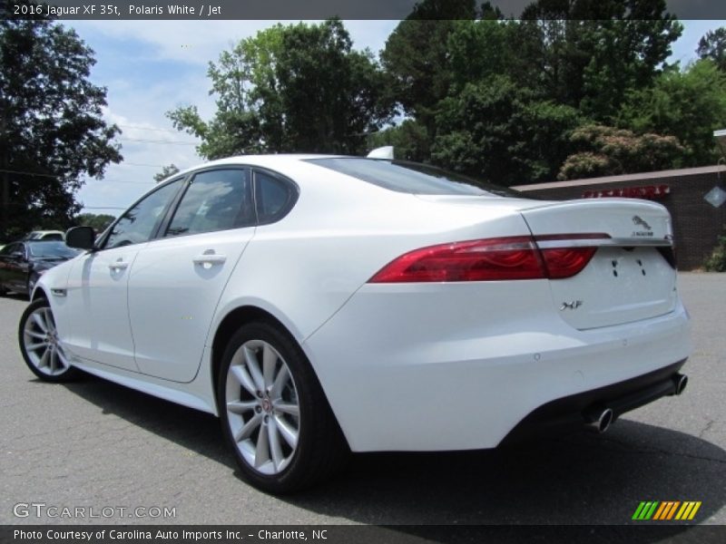 Polaris White / Jet 2016 Jaguar XF 35t