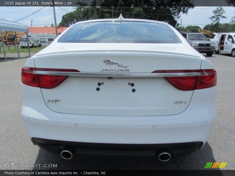 Polaris White / Jet 2016 Jaguar XF 35t